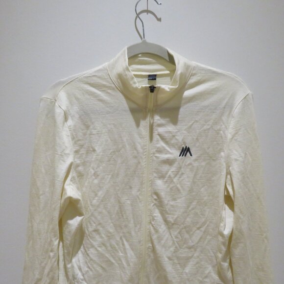 CIMA CIMACOPPI V5 Merino Wool Cycling Zip Up Jacket in Cream Outdoor Size L - Picture 3 of 14